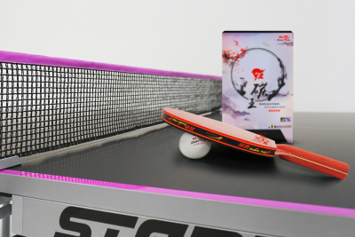Ракетка для н/т Double Fish Red Carbon King 5*